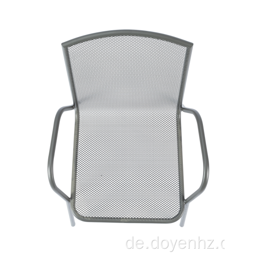 117 * 70 cm rechteckiger Klapptisch und 4 Mesh-Sessel